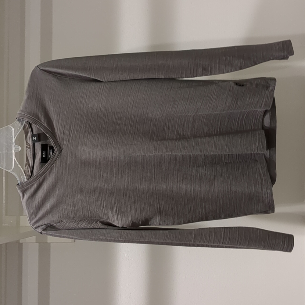 Hugo Boss Men's gray shirt